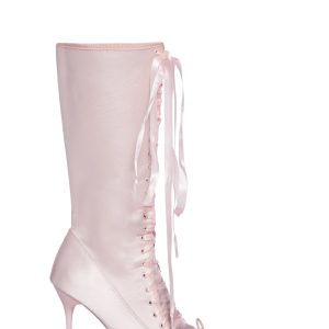 Scandalous Seduction Heeled Boots - Pink