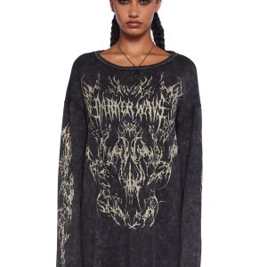 Charged Oversized Graphic Tee