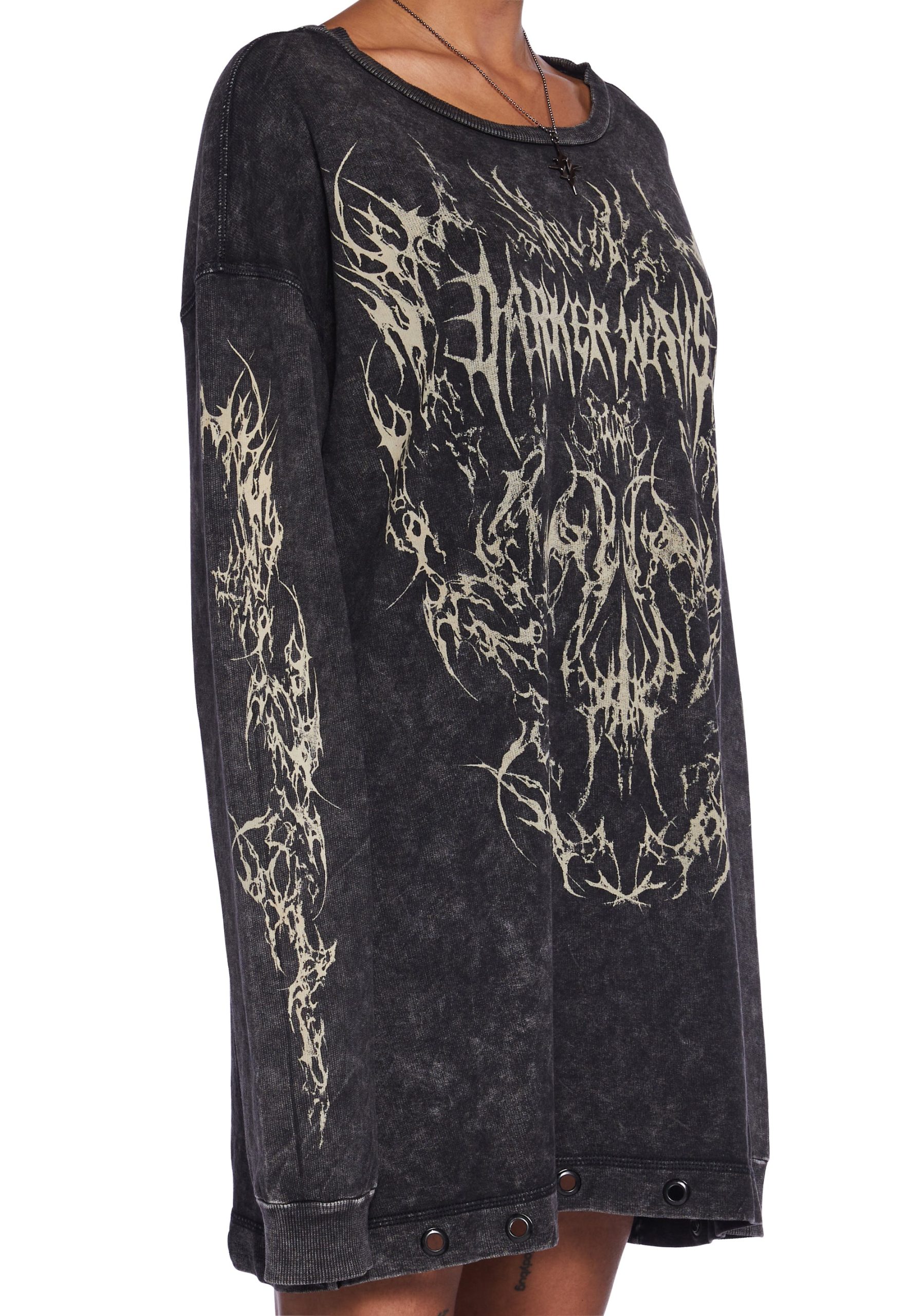 Charged Oversized Graphic Tee - Image 5