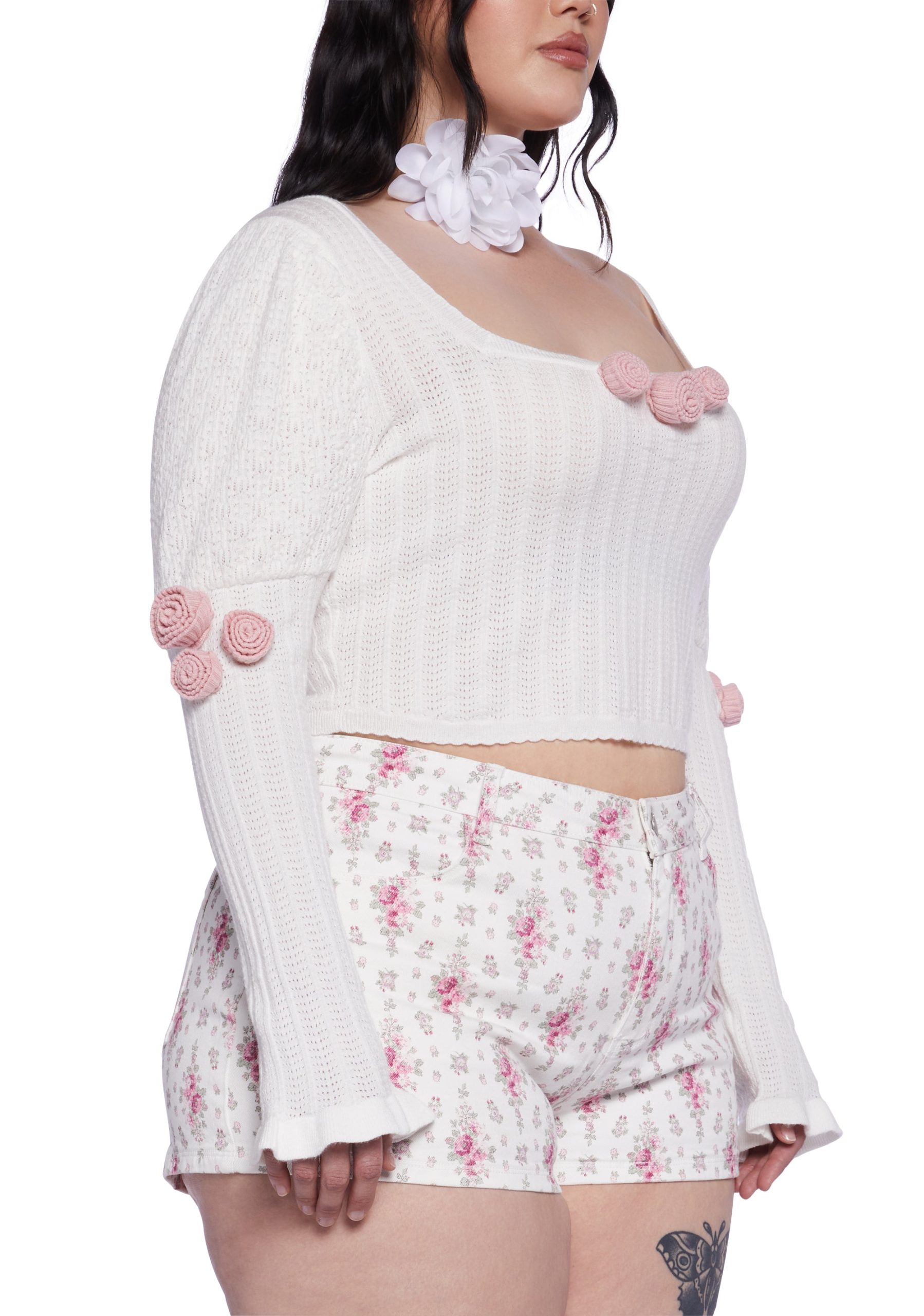 Plus High Society Long Sleeve Top - Image 5