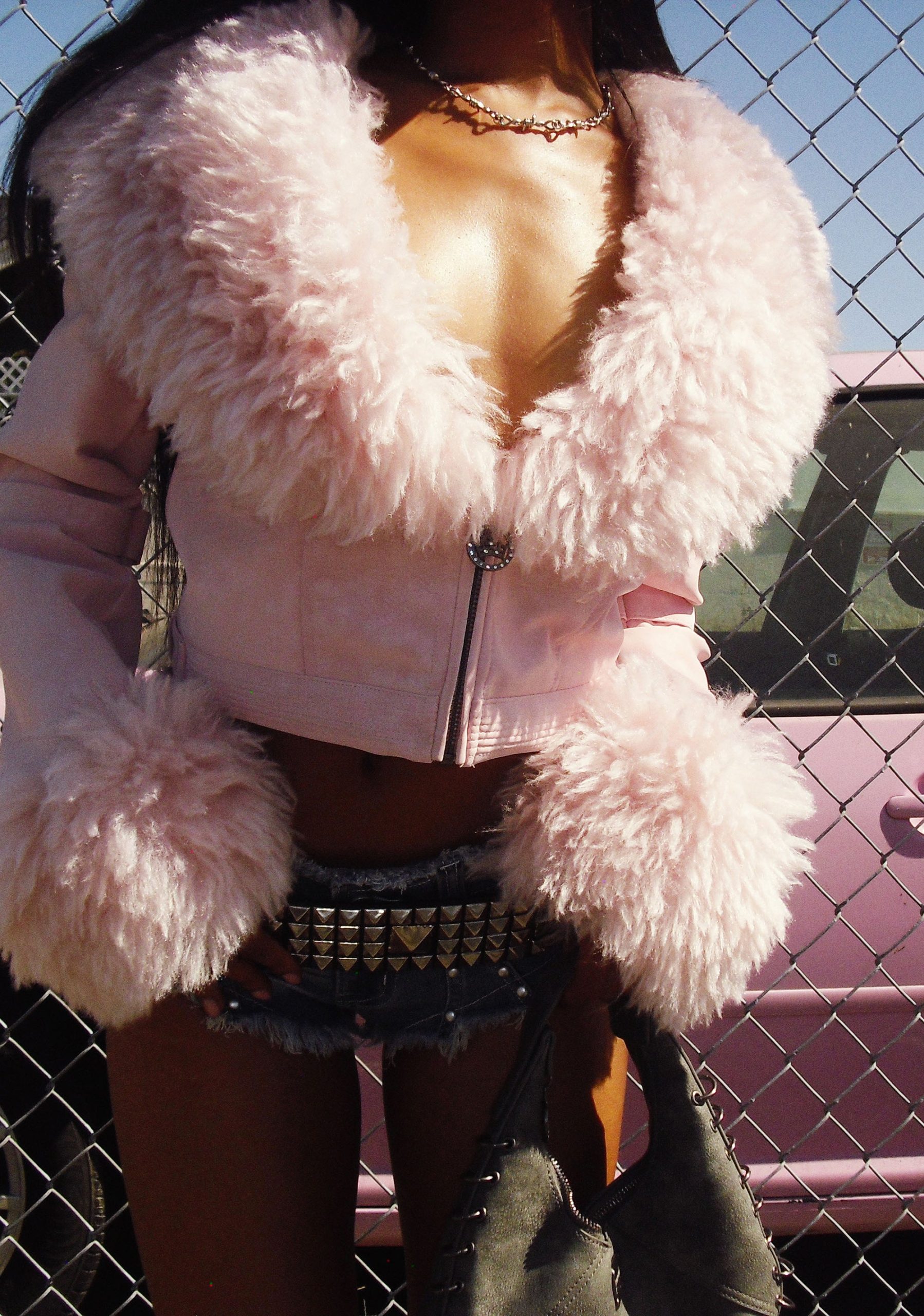 Covet Moto Jacket - Pink - Image 6