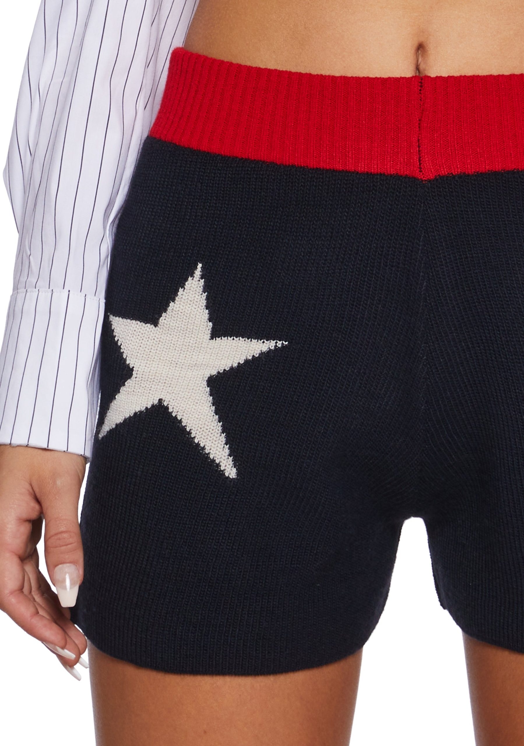 Liquorice Knit Shorts - Image 5