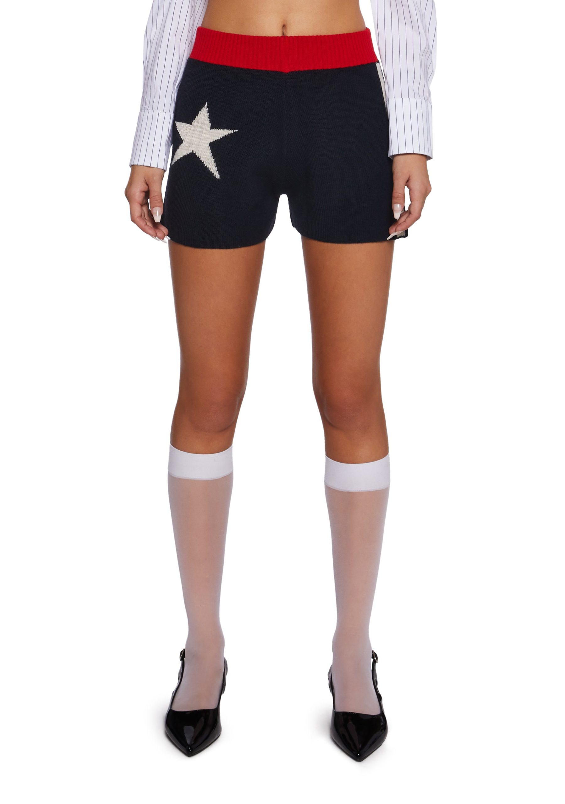 Liquorice Knit Shorts