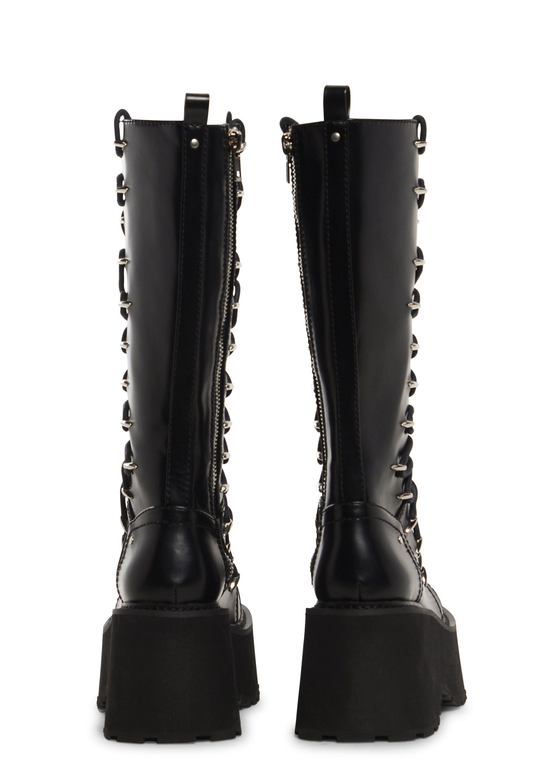 Glam Grit Knee High Boots - Image 4