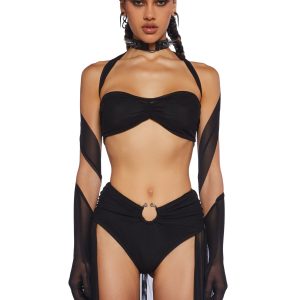 Celestial Haze Wrap Top