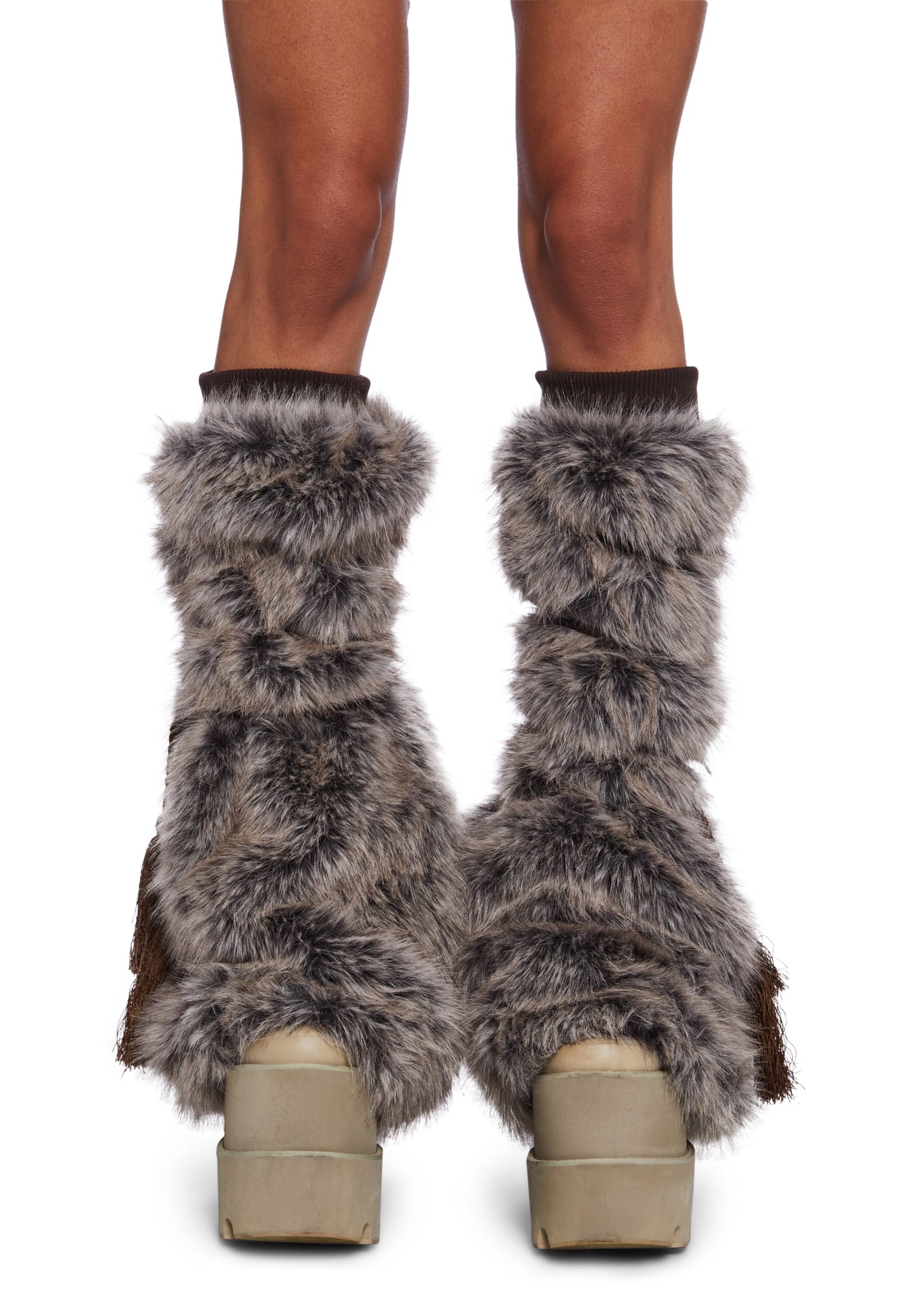Explored Beats Legwarmers - Brown - Image 2