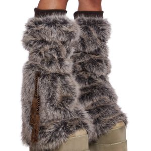 Explored Beats Legwarmers - Brown