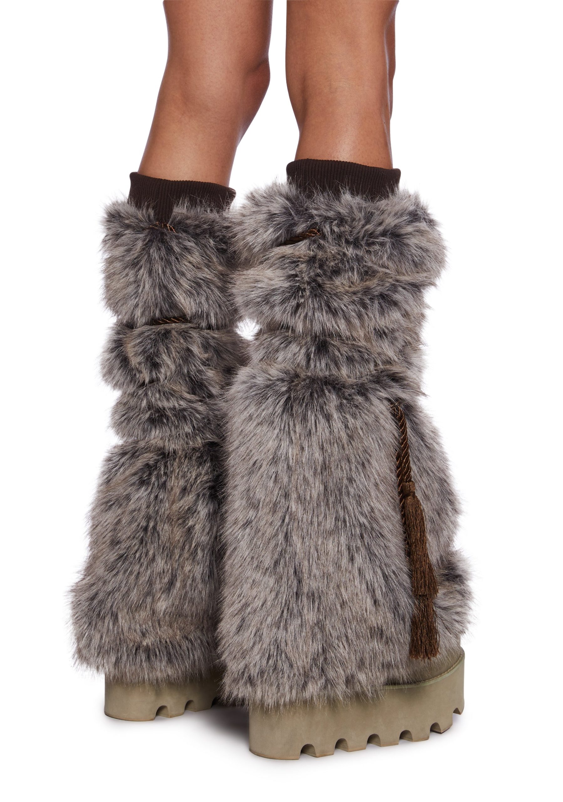 Explored Beats Legwarmers - Brown - Image 3