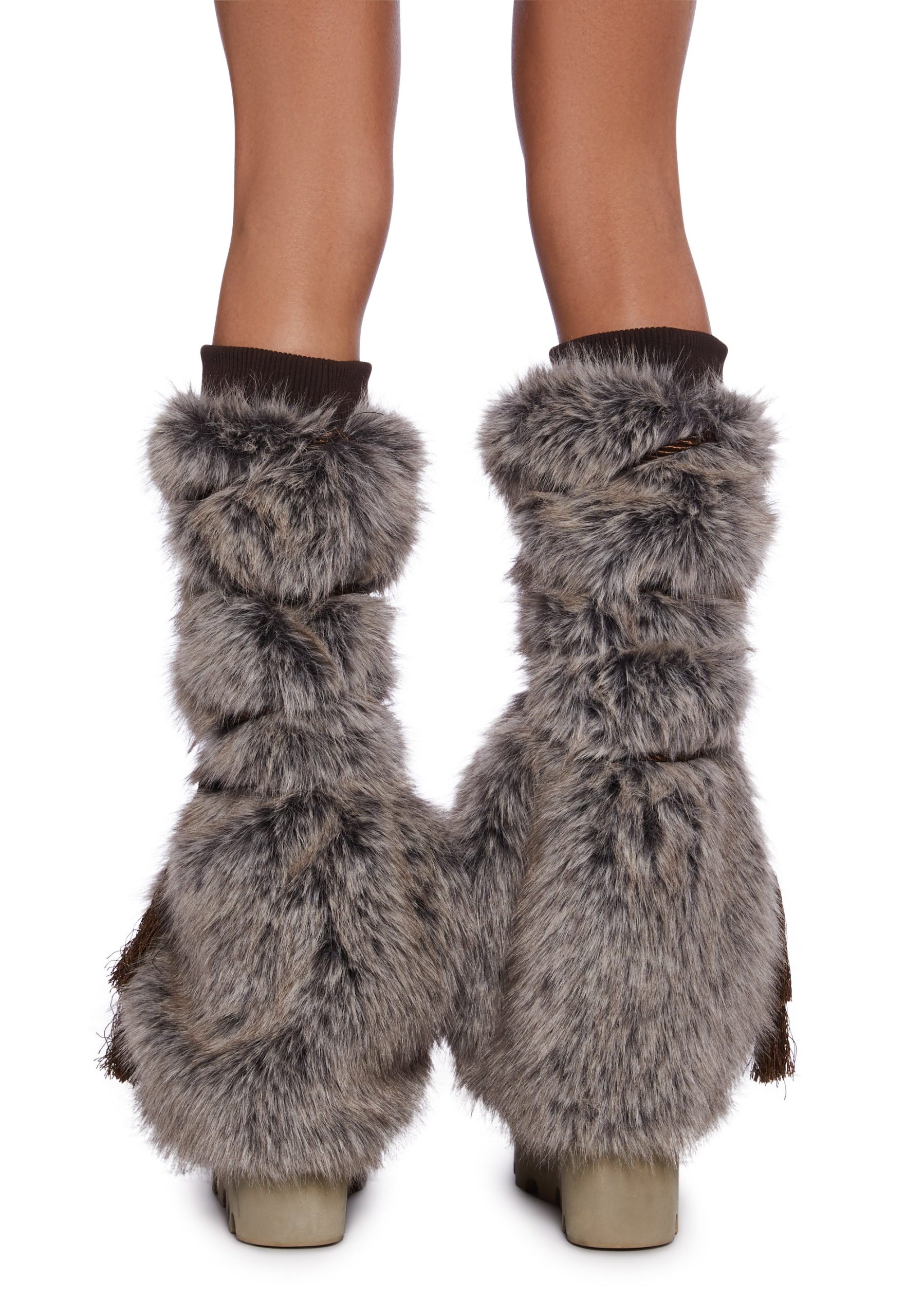 Explored Beats Legwarmers - Brown - Image 4