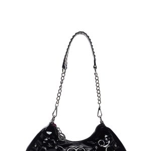 Ciska Brass Knuckle Shoulder Bag