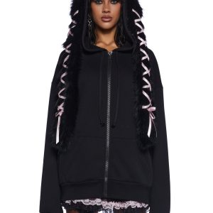 Precious Bunny Zip-Up Hoodie
