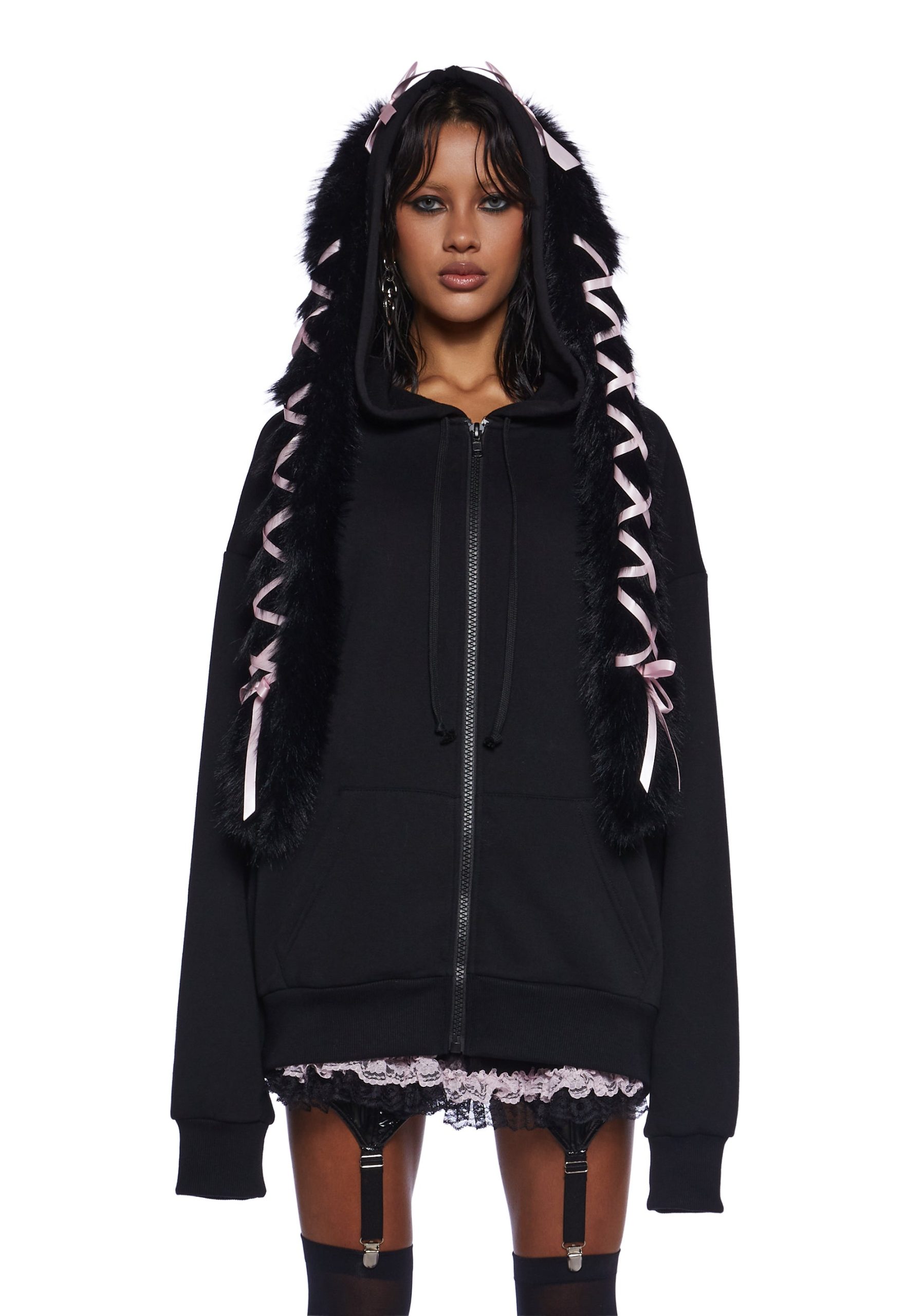 Precious Bunny Zip-Up Hoodie