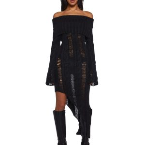 Elena Asymmetrical Midi Dress