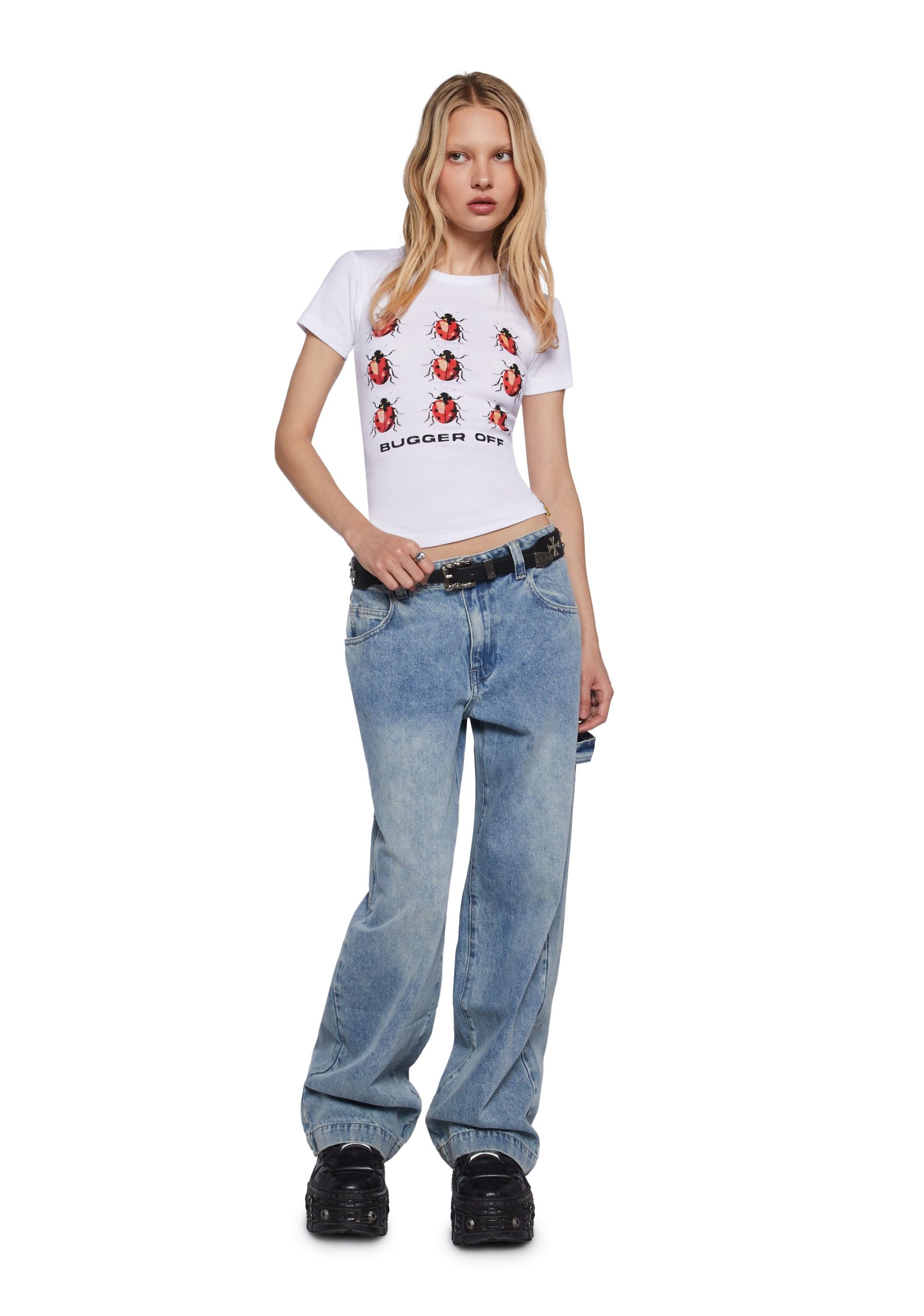 Bugger Off Baby Tee - Image 2