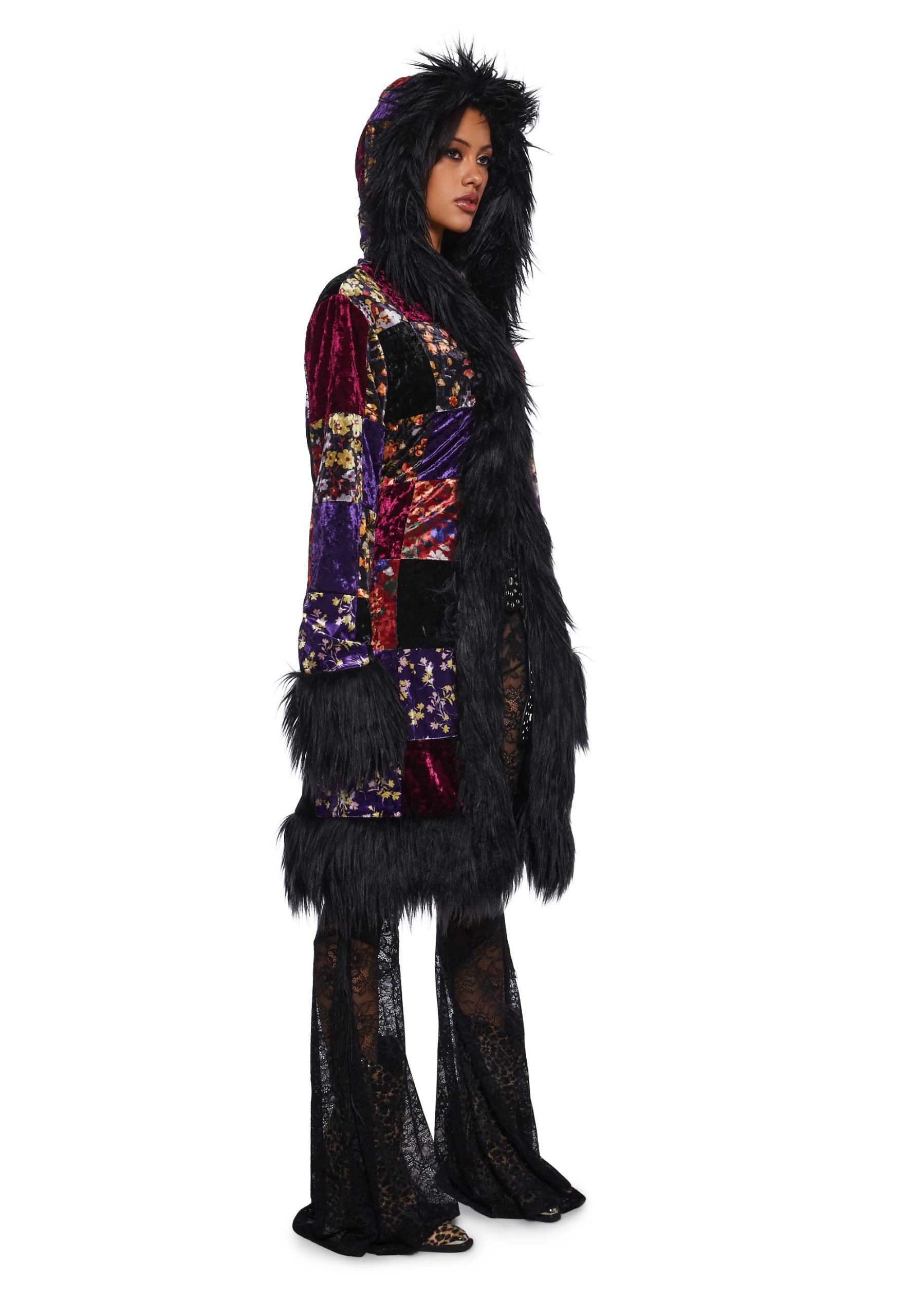 Bold Love Velvet Coat - Image 3