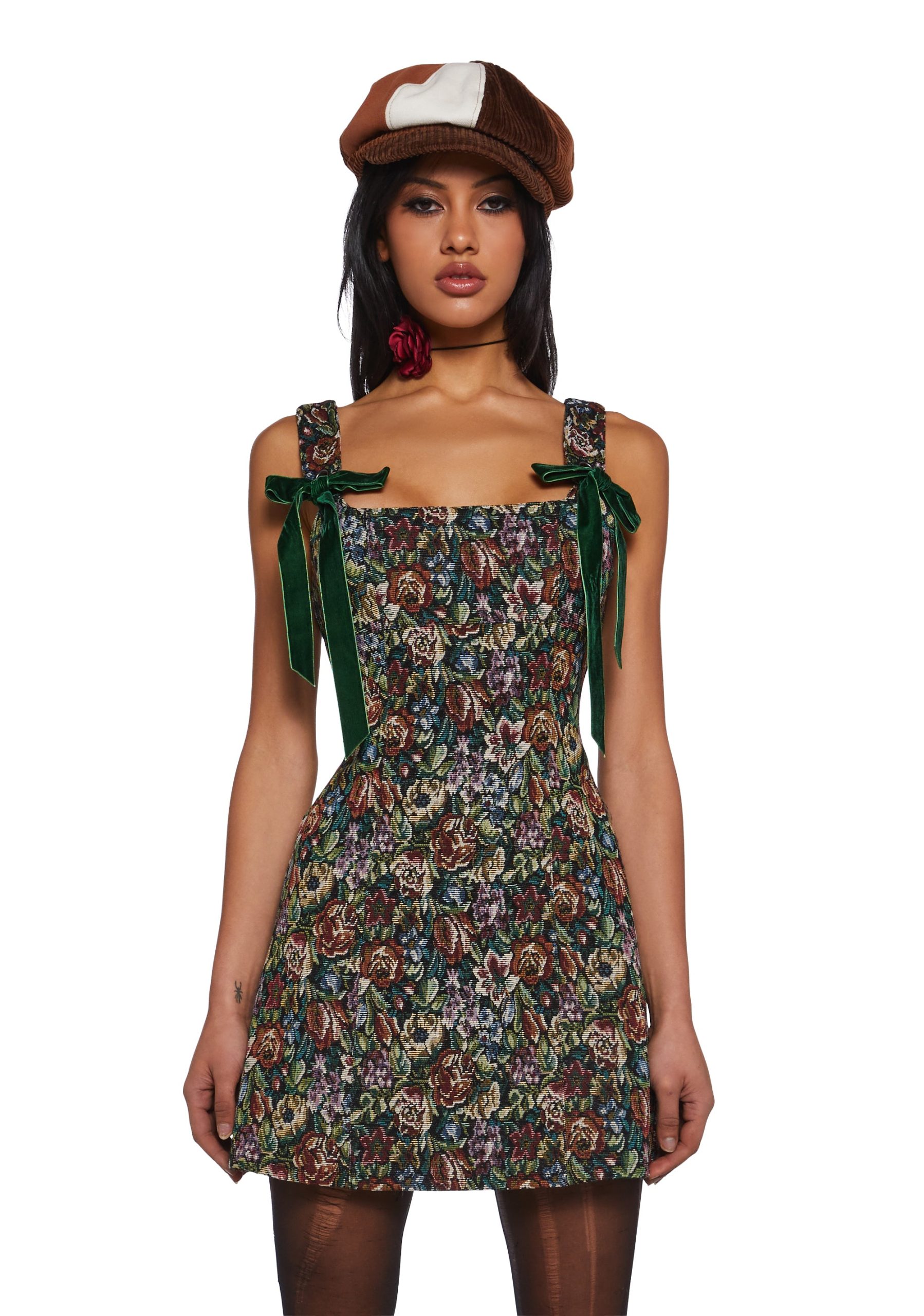 Pixie Stardust Mini Dress - Jacquard