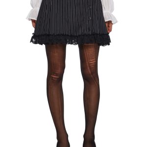 It's Been Real Pinstripe Mini Skirt