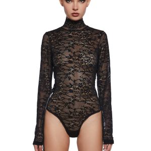 Sultry Provocations Lace Bodysuit