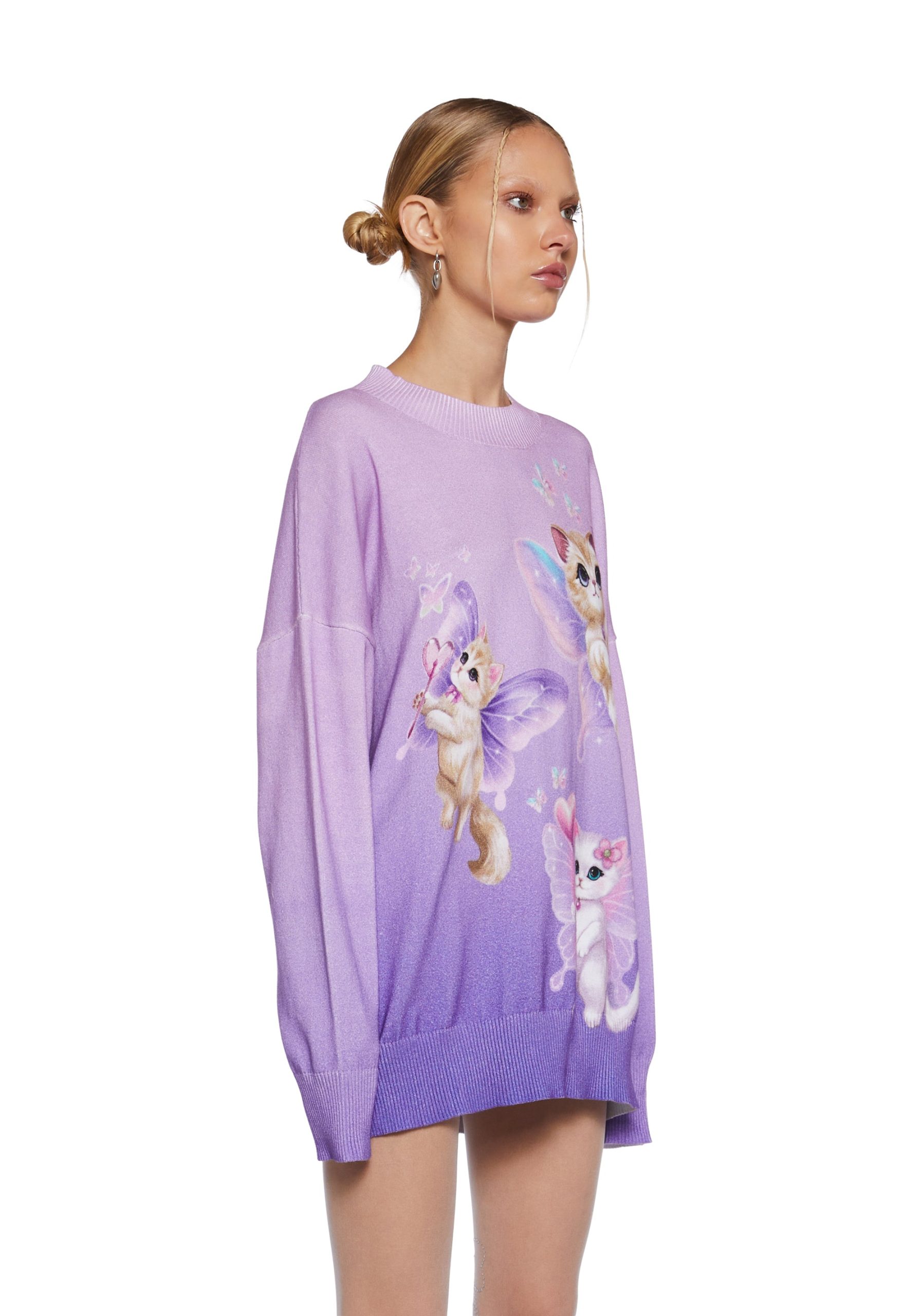 Kitty Fairyland Knit Sweater - Image 3