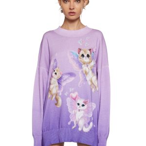 Kitty Fairyland Knit Sweater