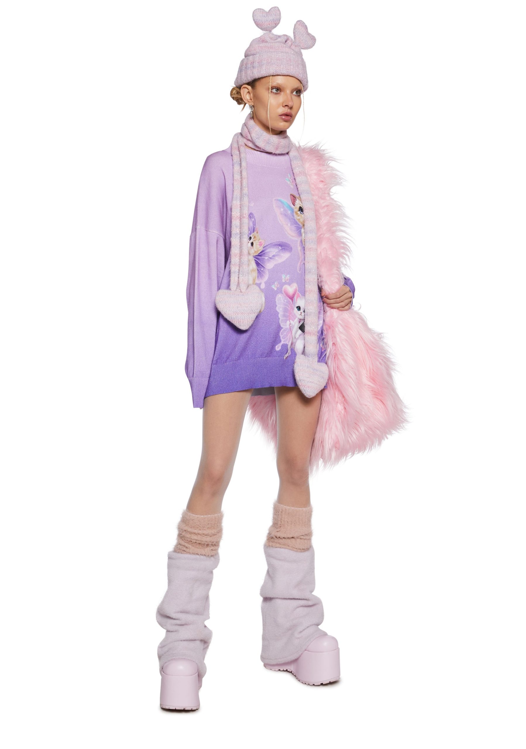Kitty Fairyland Knit Sweater - Image 5
