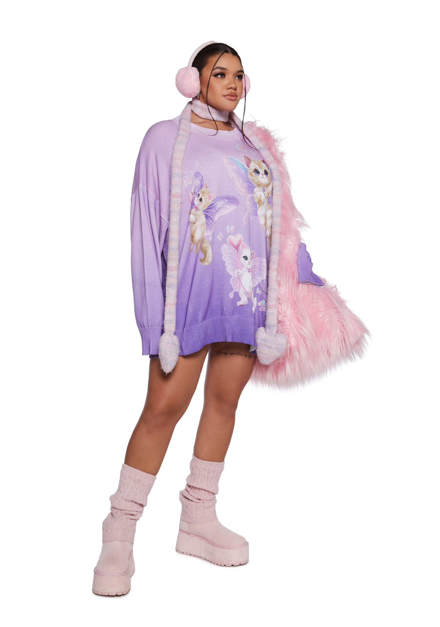 Kitty Fairyland Knit Sweater - Image 8