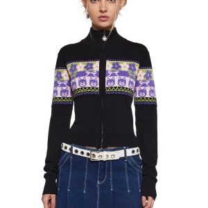 Ultimate Throwback Zip-Up Sweater - Fairisle