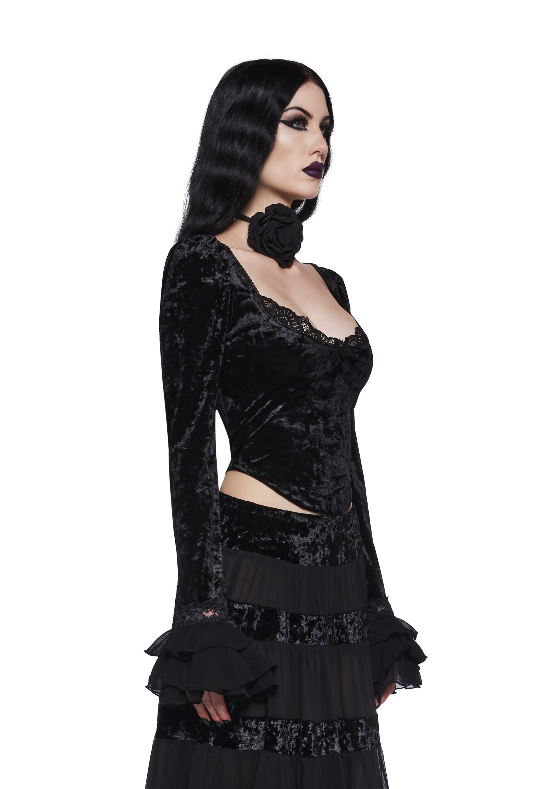 Enamored Galore Long Sleeve Top - Image 3