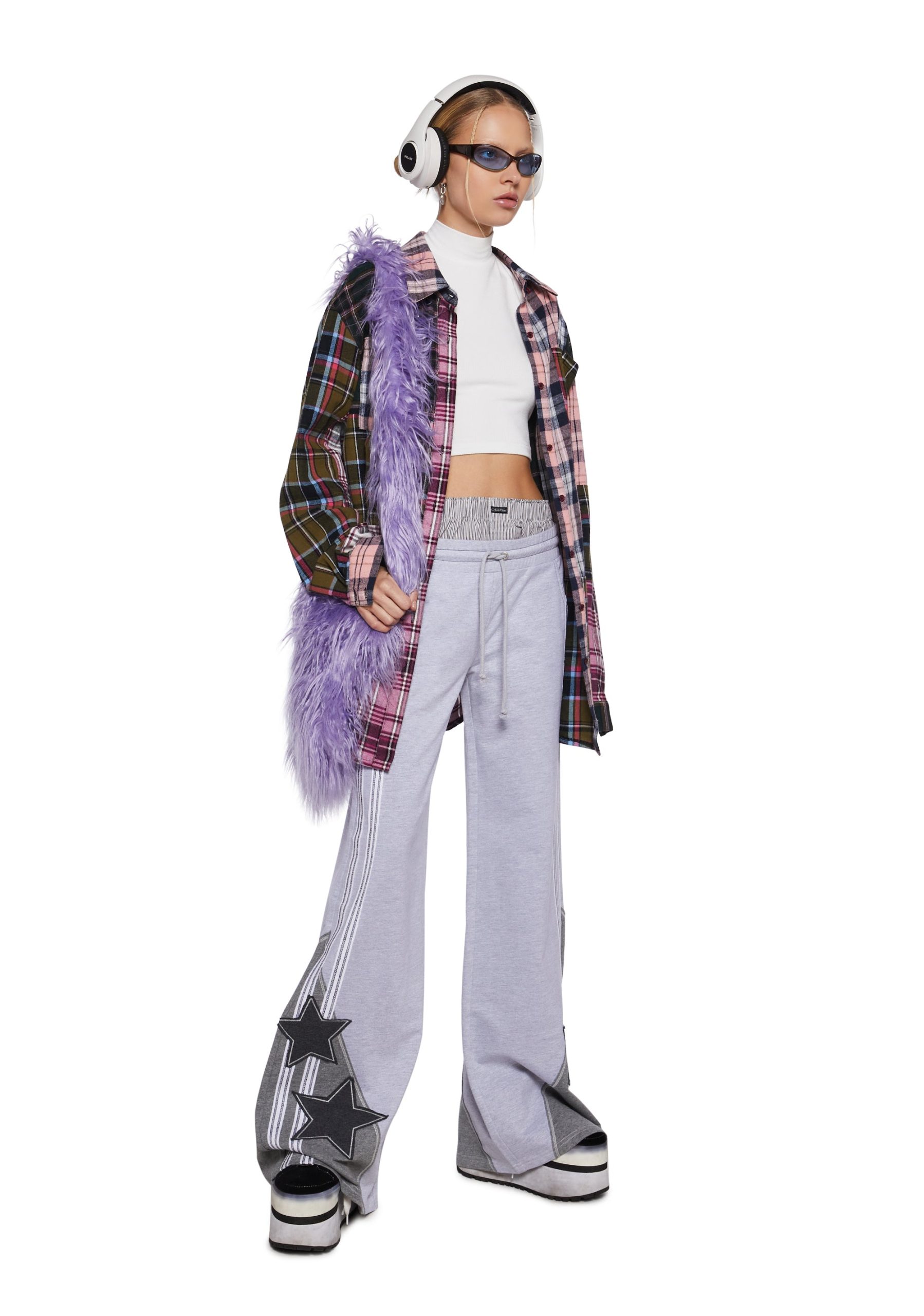 Cool Mixtape Wide Leg Sweatpants - Image 2