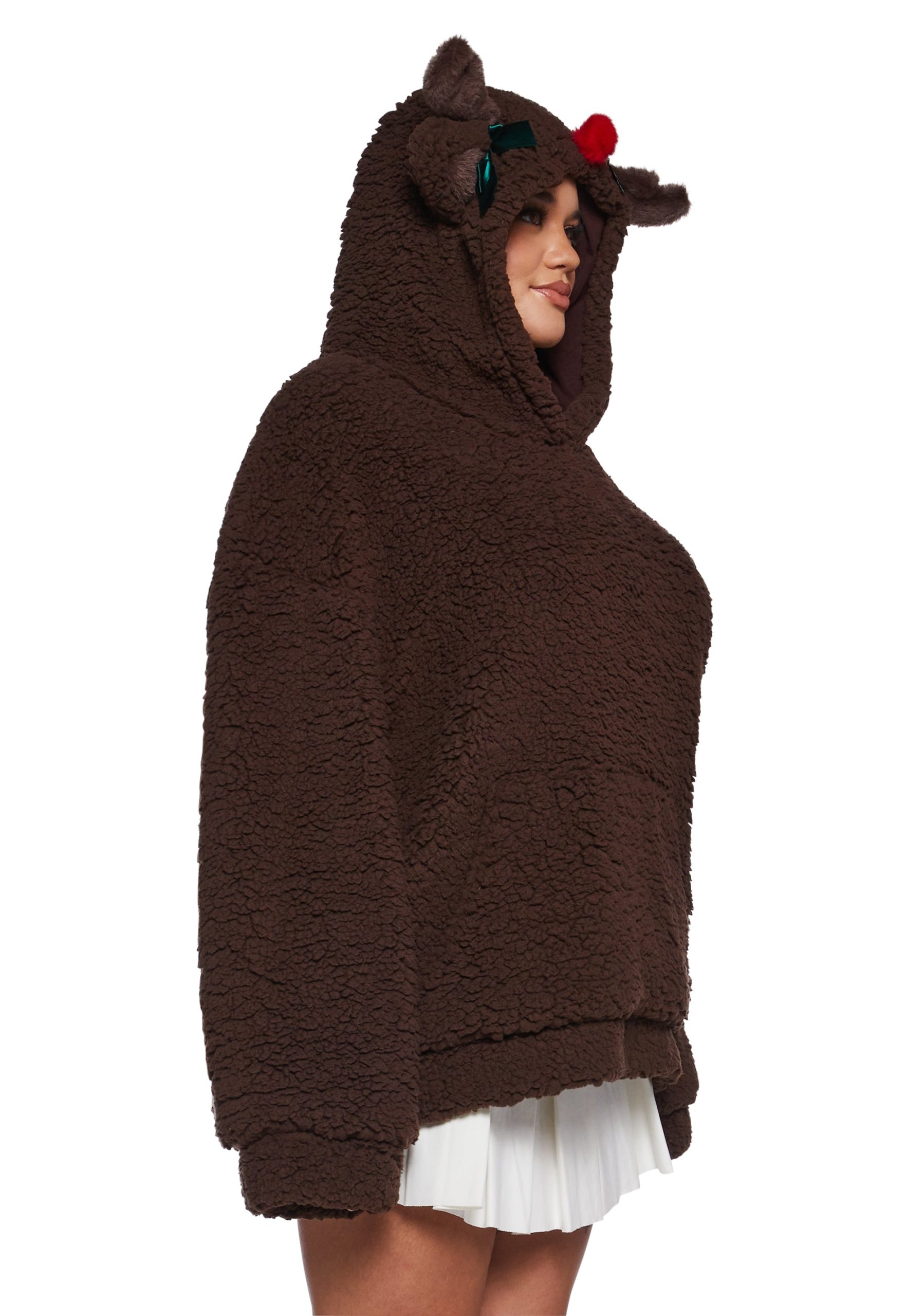 Reindeer Games Sherpa Hoodie - Image 7