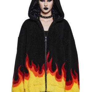 Hellfire Event Hooded Sherpa Jacket