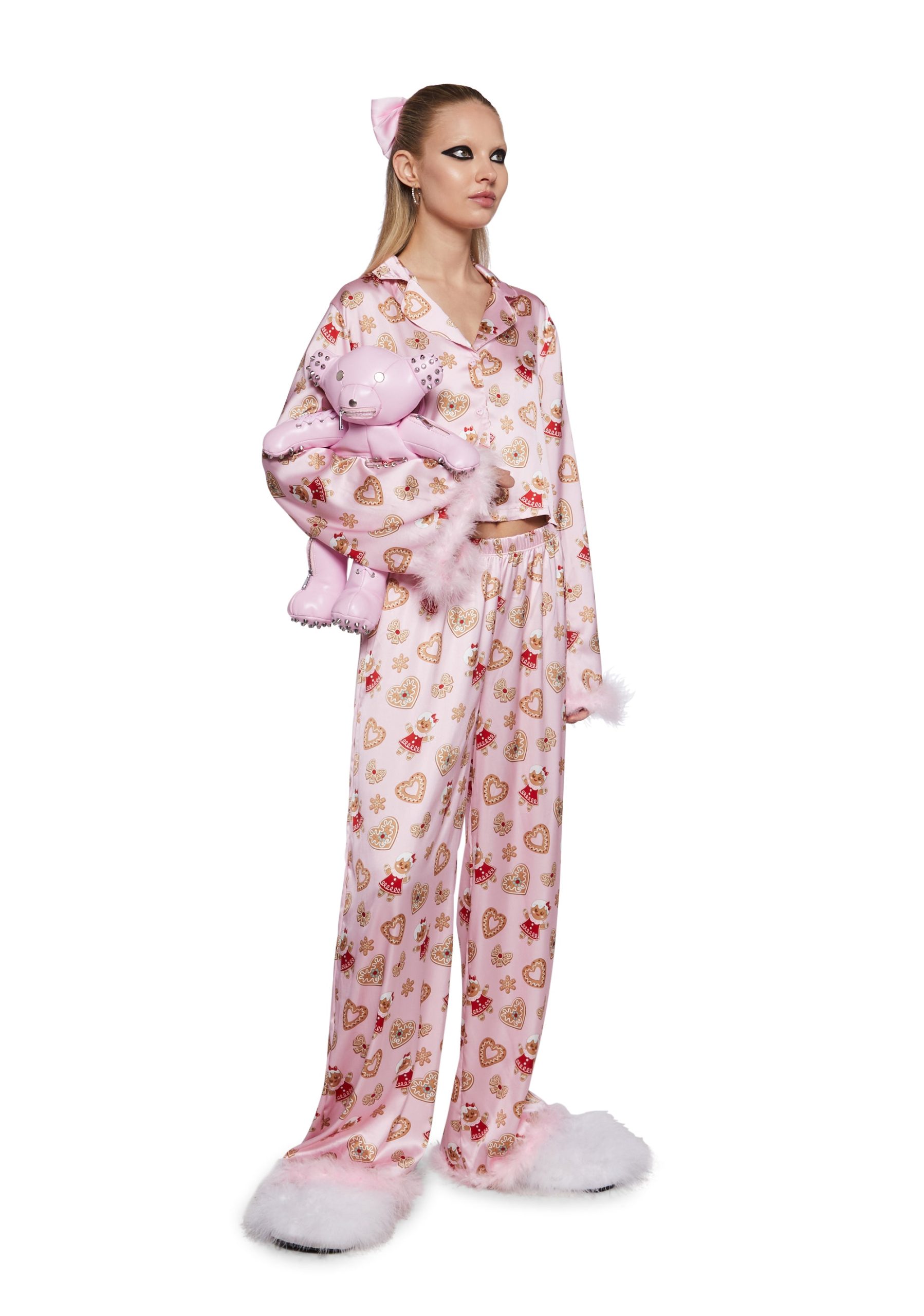 Love Surrounds Me Pajama Top - Pink - Image 2