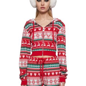 Home For The Holidays Zip-Up Hoodie