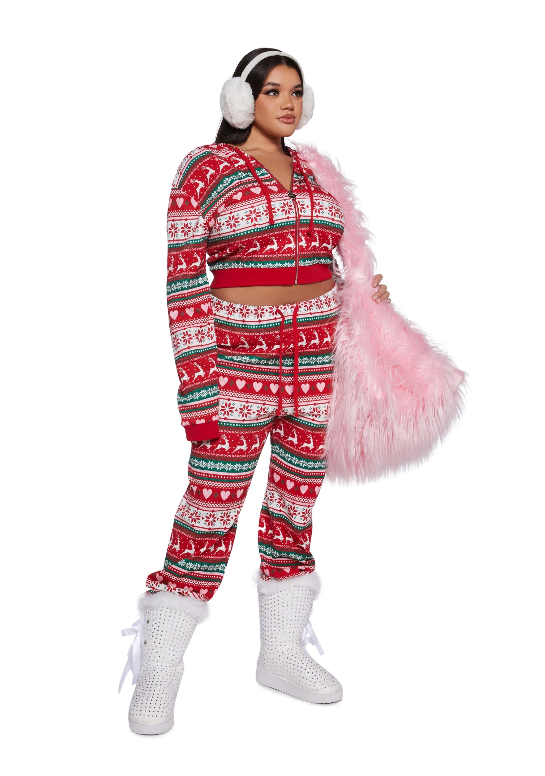 Home For The Holidays Zip-Up Hoodie - Image 10