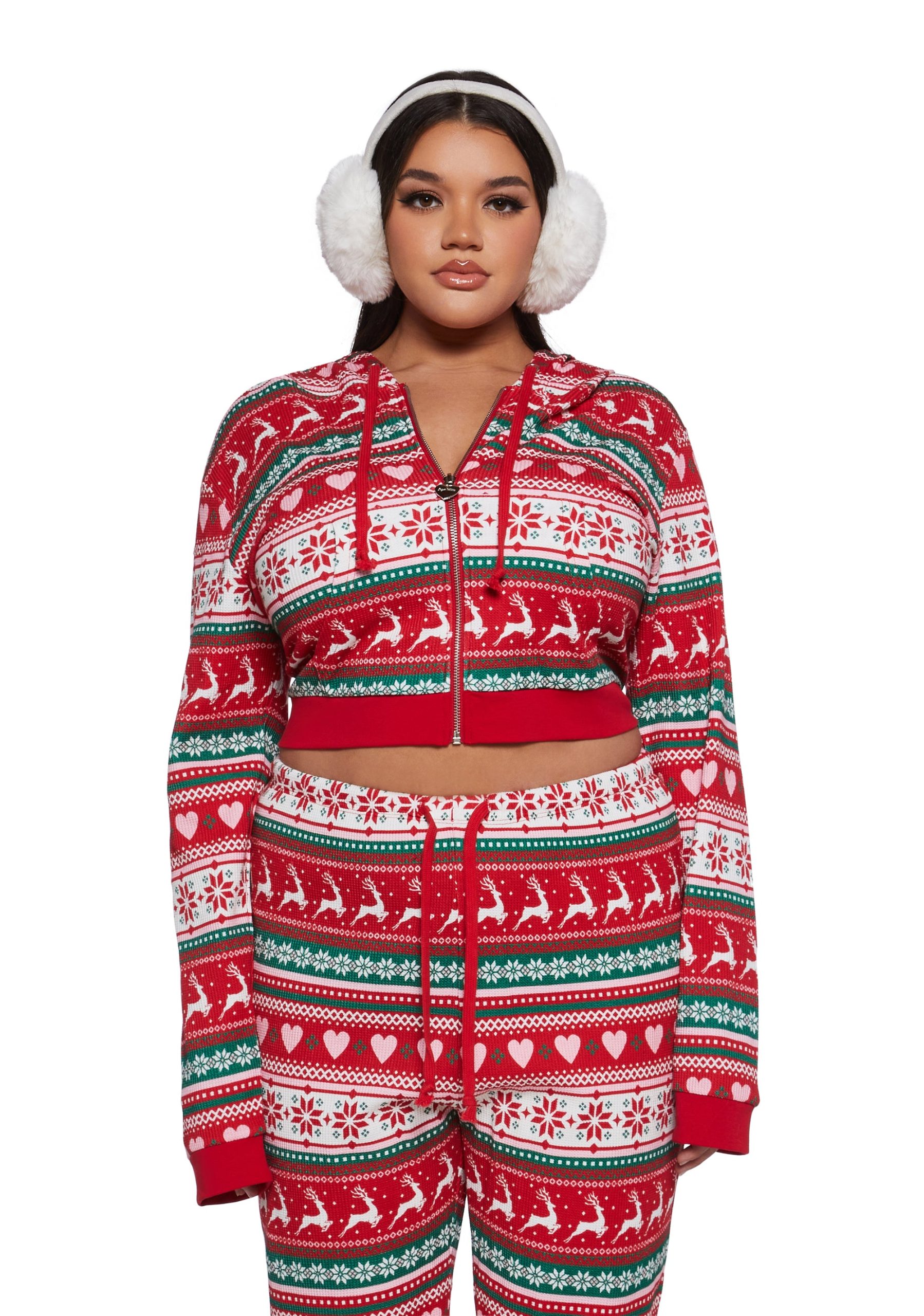Home For The Holidays Zip-Up Hoodie - Image 2