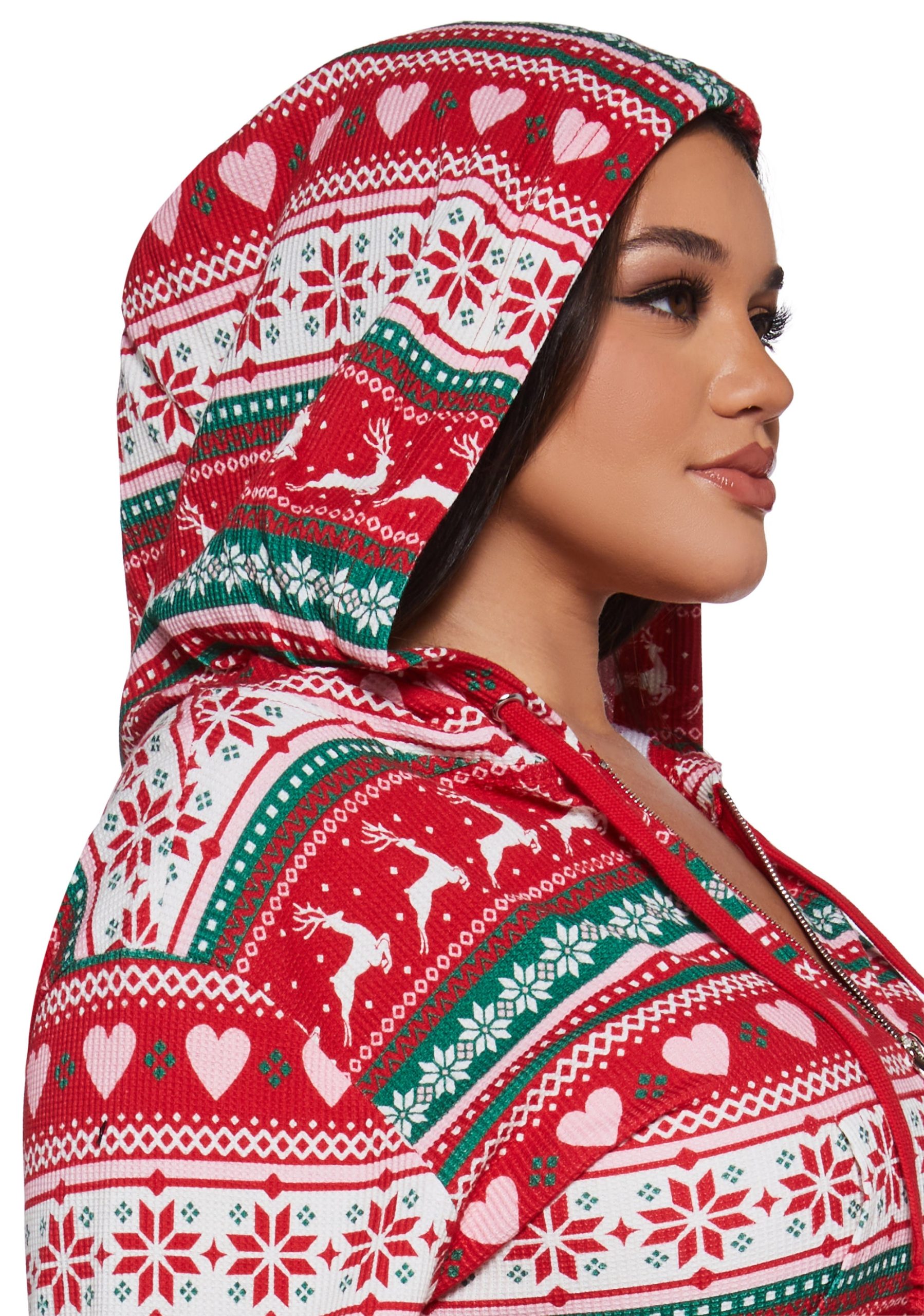 Home For The Holidays Zip-Up Hoodie - Image 11