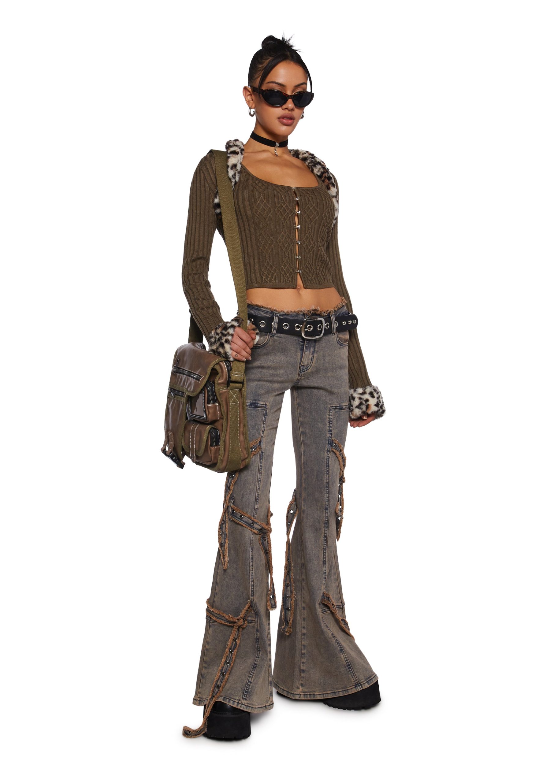 Straight Edge Corset And Shrug Set - Image 2