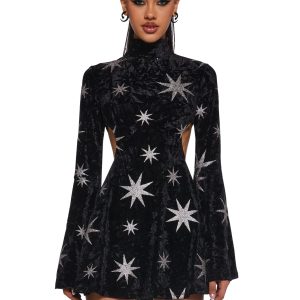 Stardust Splendor Mini Dress