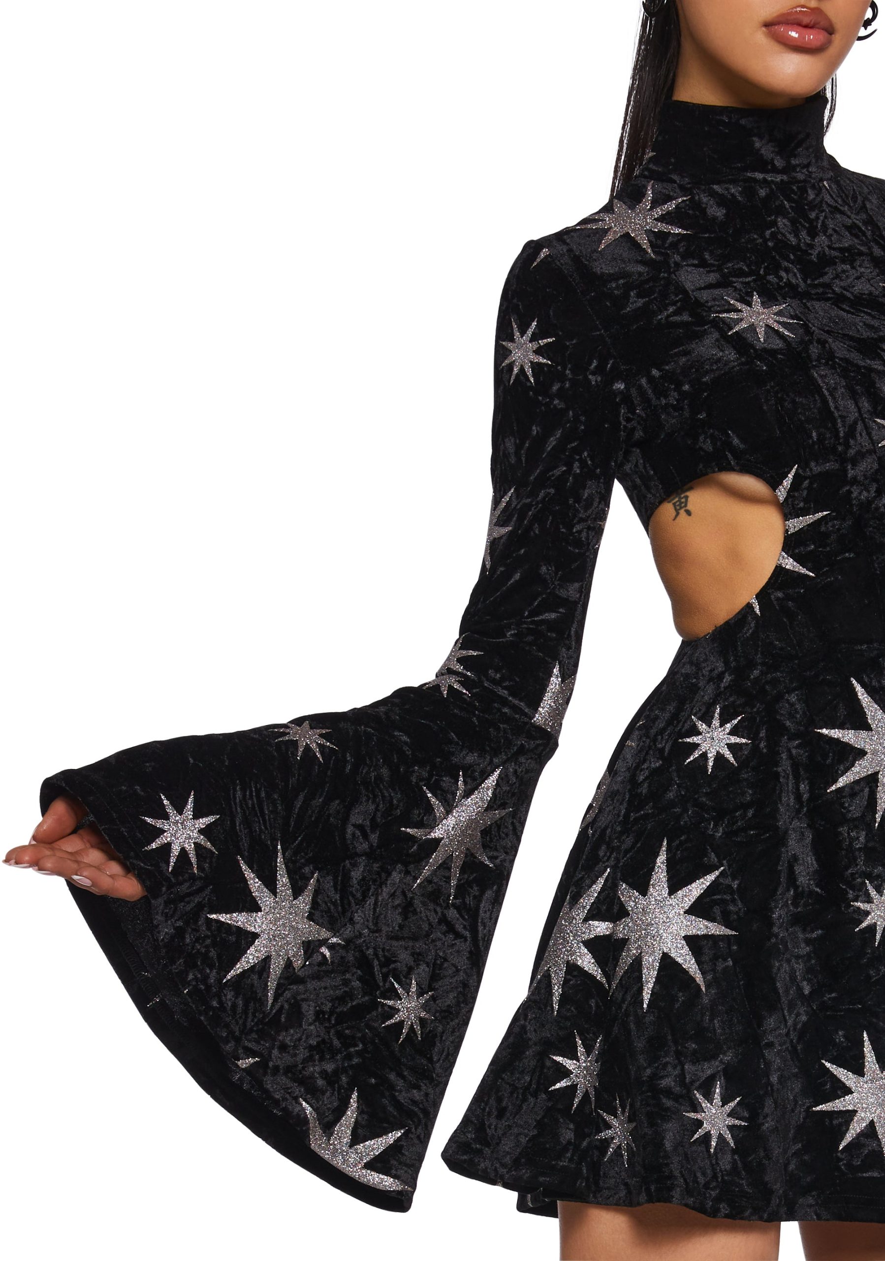 Stardust Splendor Mini Dress - Image 5