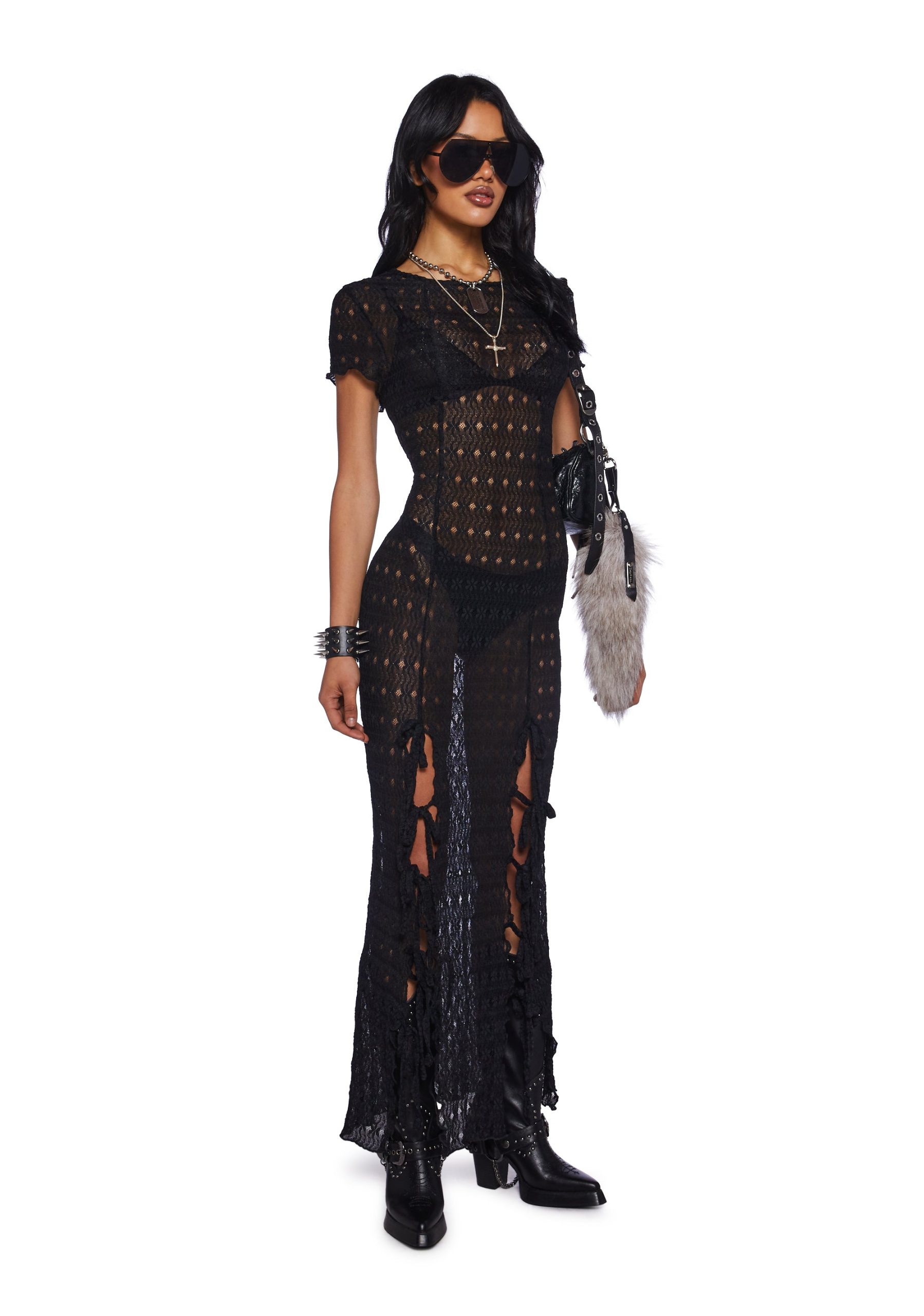 Chill Date Maxi Dress - Black - Image 4