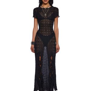 Chill Date Maxi Dress - Black