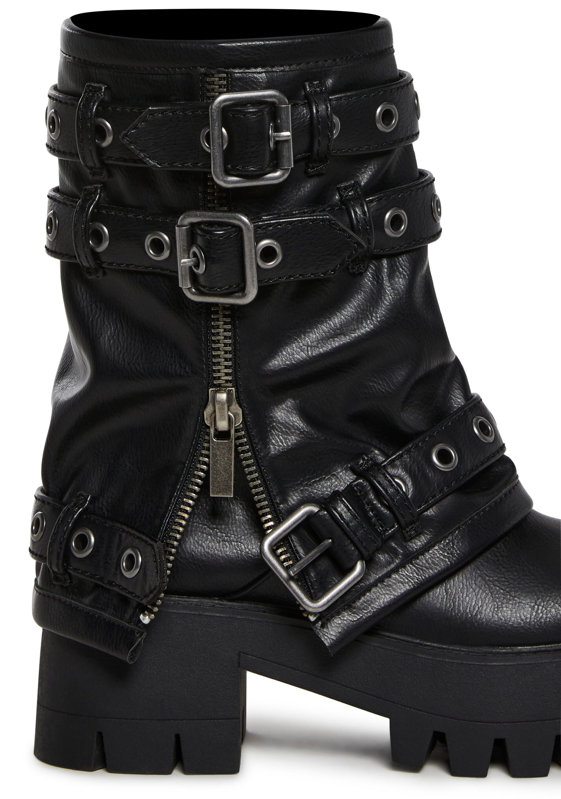 Warp Combat Boots - Black - Image 2