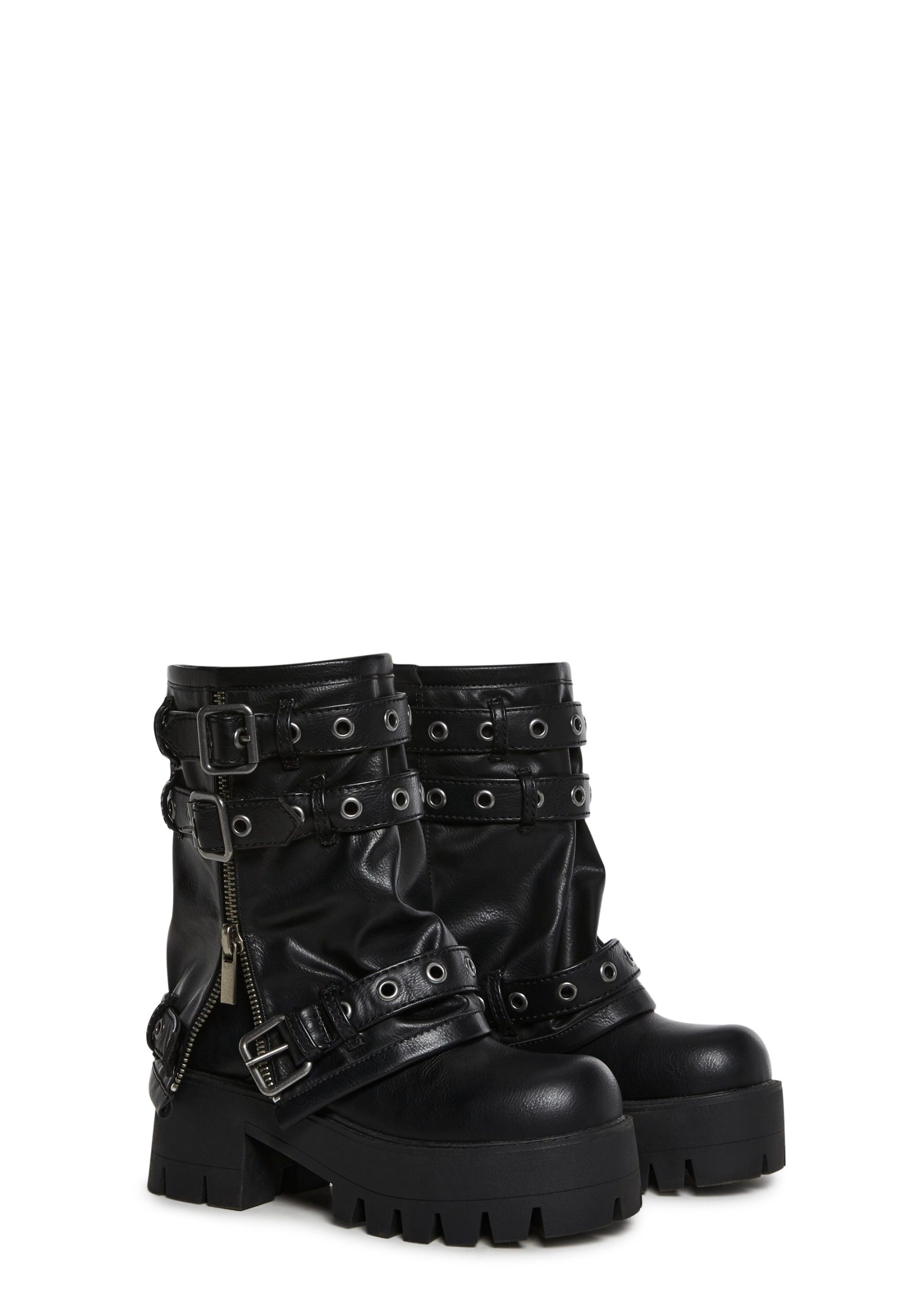 Warp Combat Boots - Black - Image 3