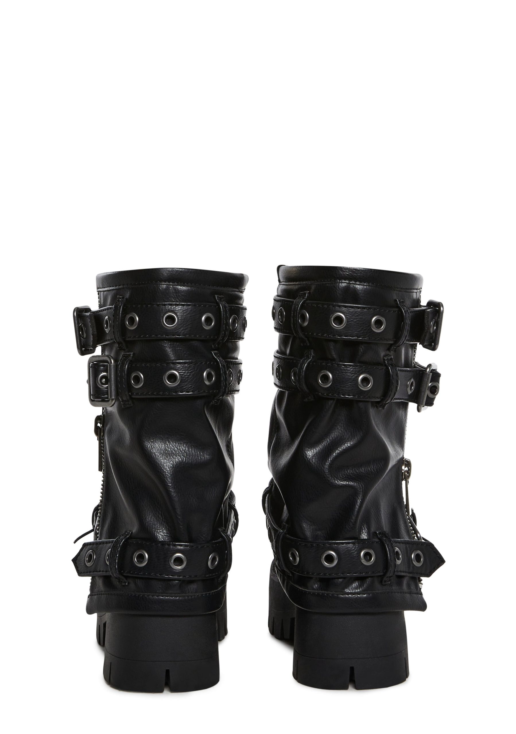 Warp Combat Boots - Black - Image 4