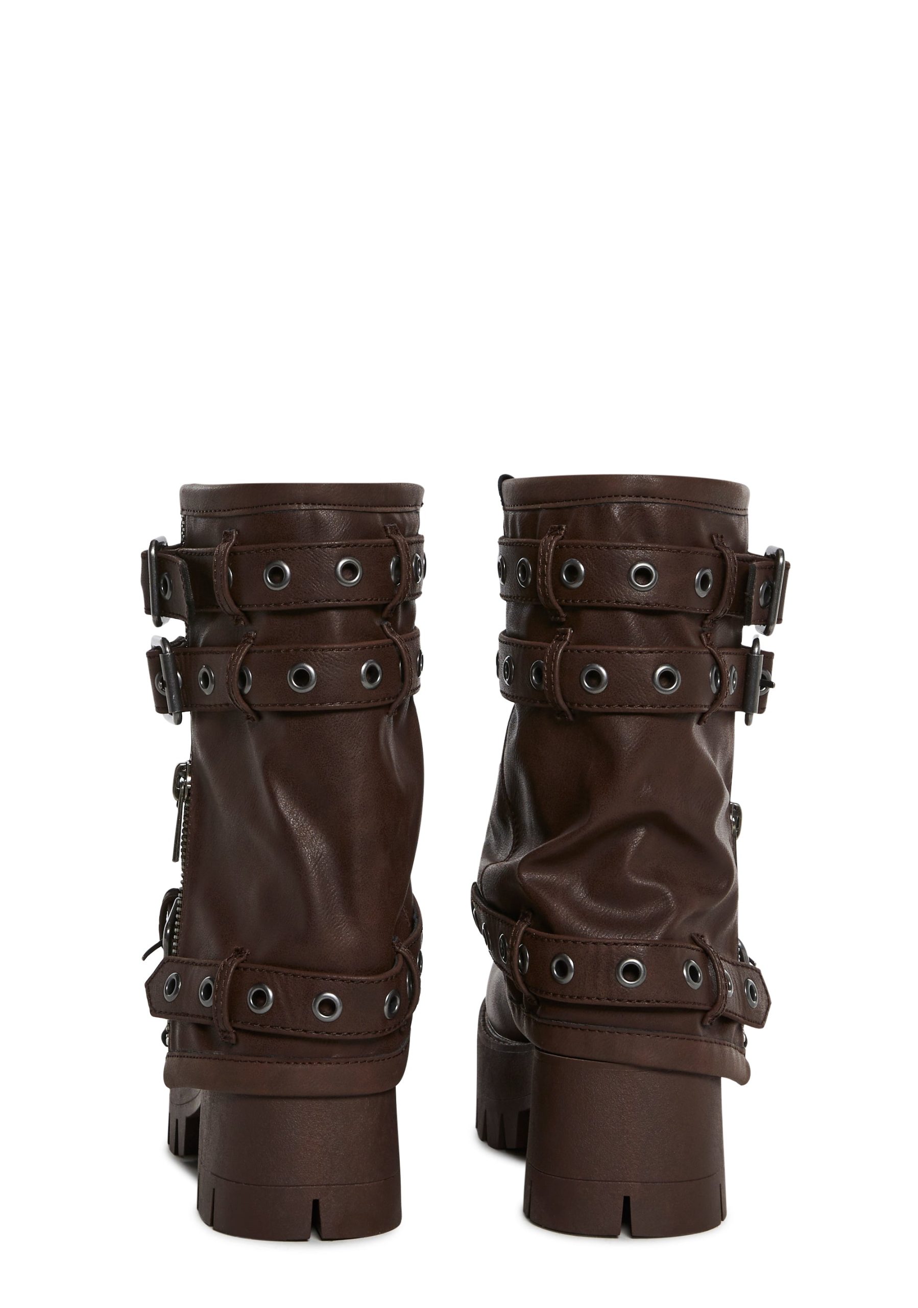 Warp Combat Boots - Brown - Image 4