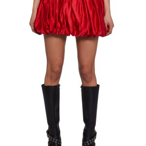 Rebellious Flirt Bubble Mini Skirt