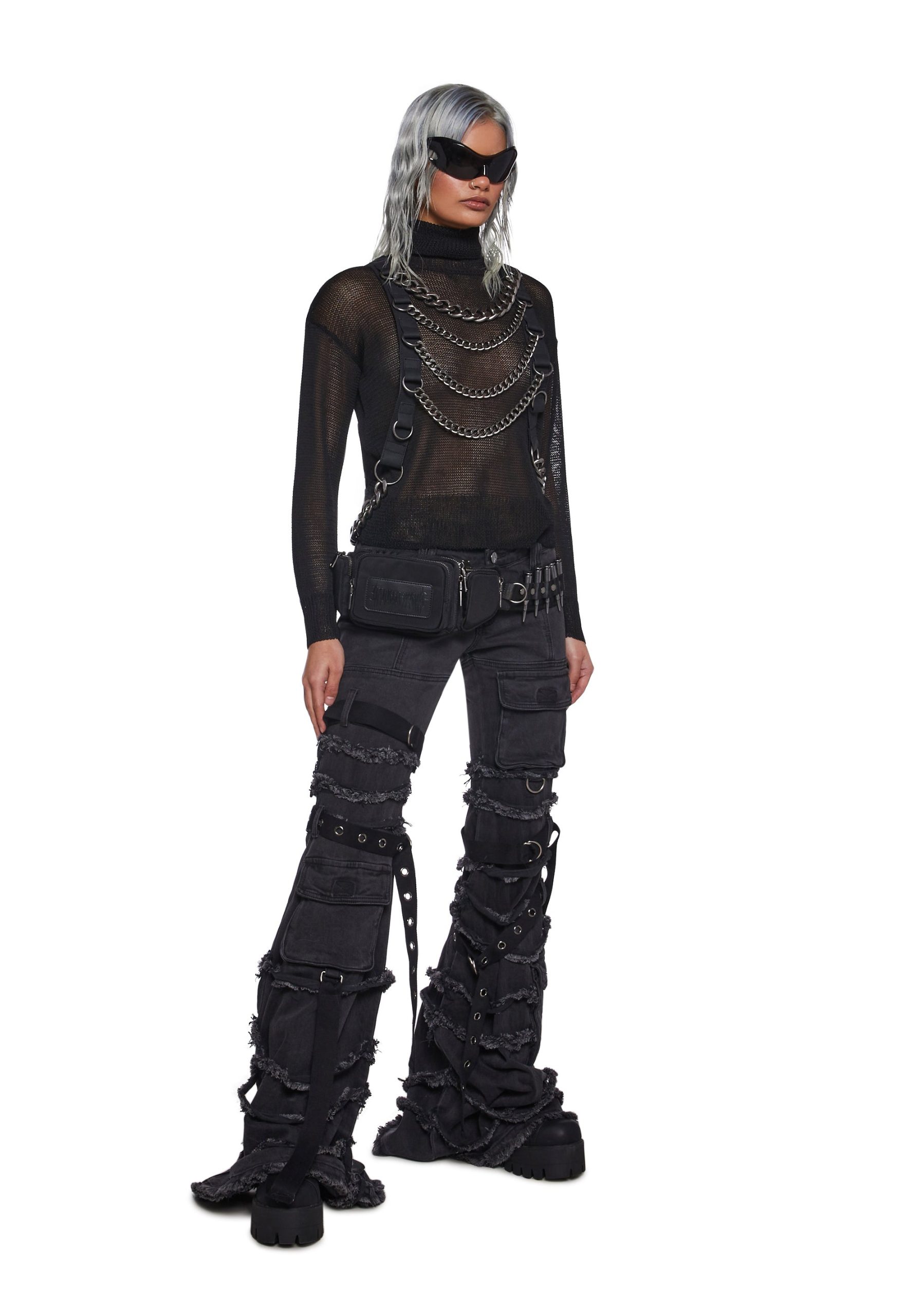 Warp Chain Harness Sweater - Image 2