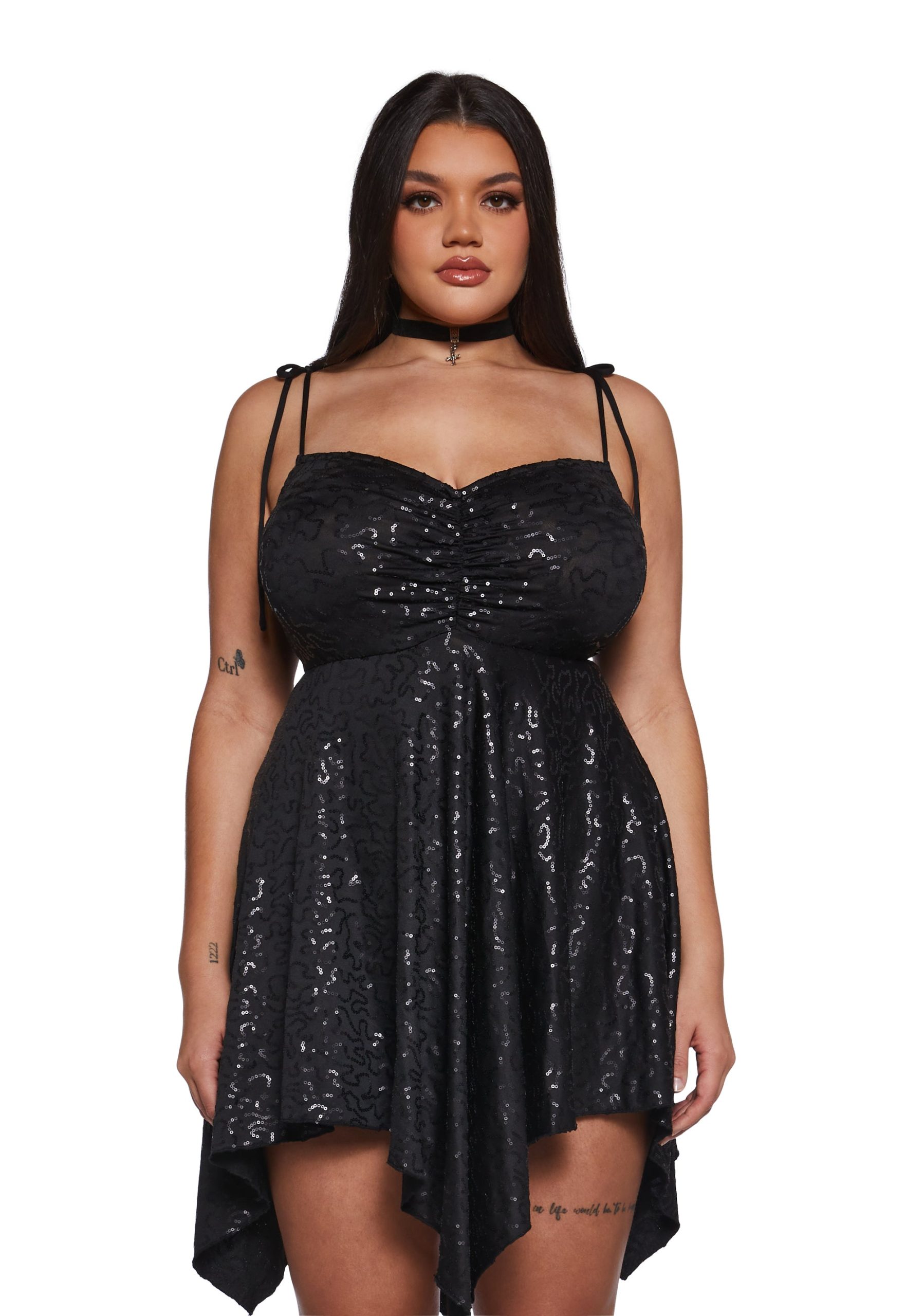 Keep Shining Mini Dress - Sequin - Image 2