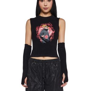 Explosive Art Top And Arm Warmers Set