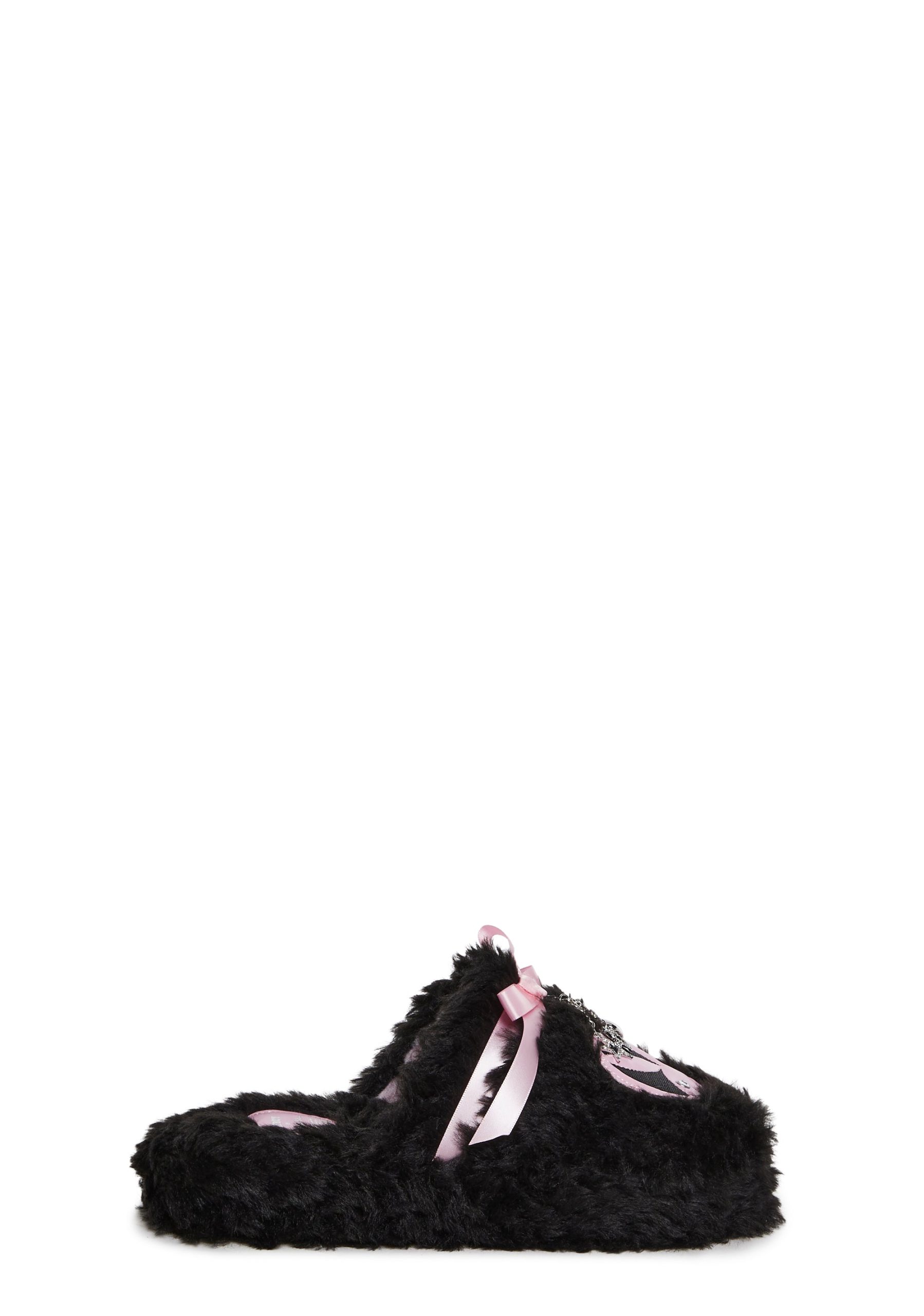 Cozy Fantasies Faux Fur Slippers - Image 3